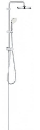 Grohe Tempesta Slide Bar with Showerhead and Hose