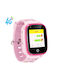 Wonlex Kids Smartwatch with Rubber/Plastic Strap Pink