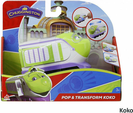 Just Toys Chuggington Pop & Transform Κoko Train for 3+ years+ Years