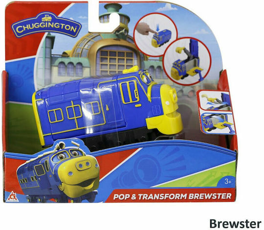Just Toys Chuggington Pop & Transform Brewster Zug für 3+ Jahre alt+ Jahre