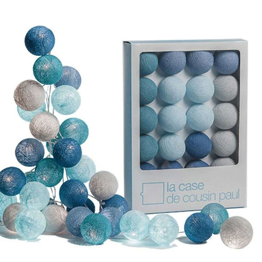 La Case de Cousin Paul Kinder Lichterkette Reinga Blue