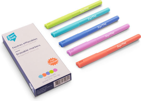 Super Petit Waschbare Zeichenmarker Set 5Stück