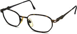 Brooks Brothers Metal Eyeglass Frame Brown BB148-S 1074