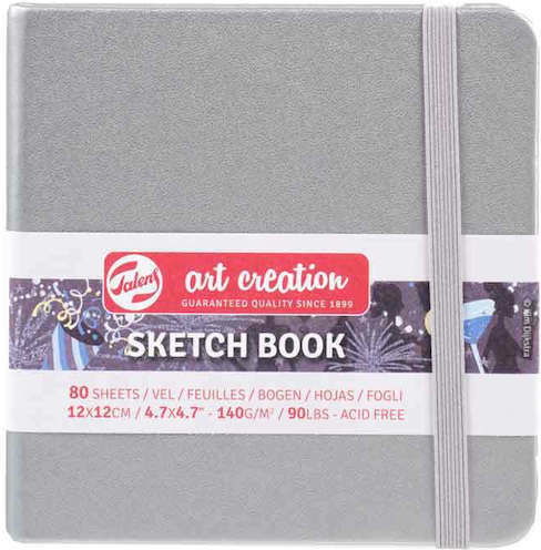 Royal Talens Sketch Pad Sketchbook Art Creation Shiny Silver