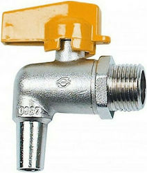 Biofan Chrome Tap for Container with 1/2" Thread