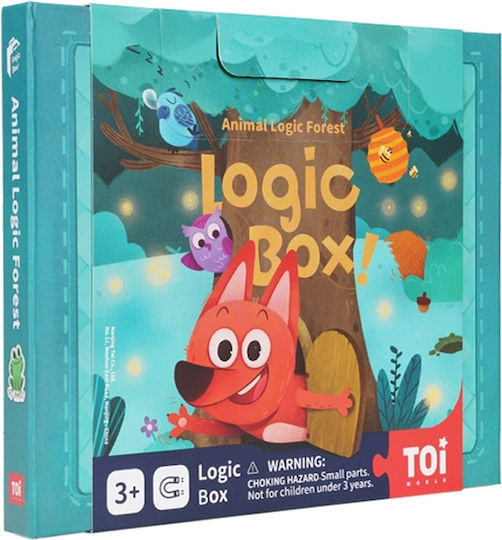 Brettspiel Logic Box Ζώα Του Δάσους 3+ Jahre (EN) Toi World