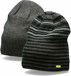 4F Beanie Reversible Beanie Knitted in Gray color