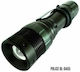 Rechargeable Flashlight LED Waterproof with Maximum Brightness 18000lm BL-8455 Petrol Blue