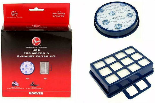 Filtre Coș Aspirator Candy Hoover Original 2l U52 Kit