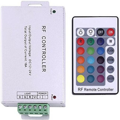 Fos me Drahtlos RGB Controller RF (Request for) - Anfrage für mit Fernbedienung 24-00112