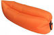 Inflatable Air Sofa Inflatable Lazy Bag Orange 196cm