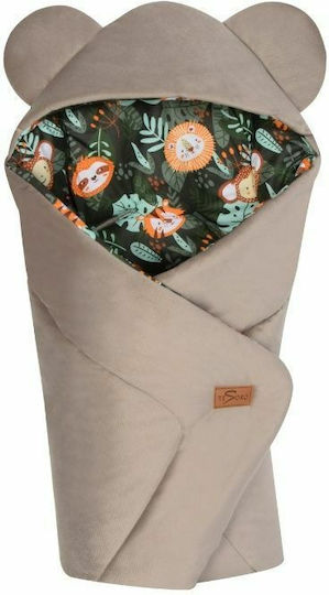 Tesoro (Baby) Bettdecke Kinderwagen Beige Lion