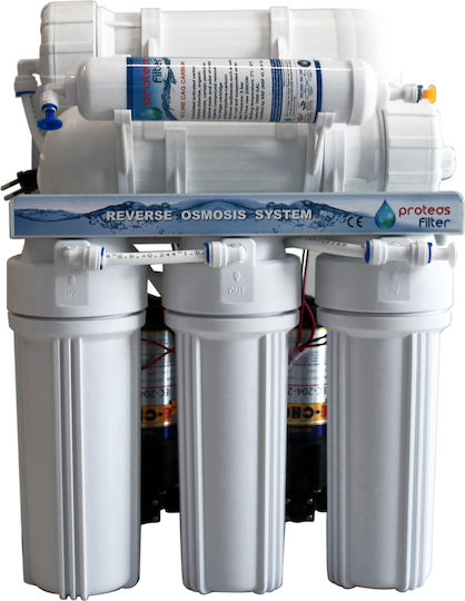 Proteas Filter System der Umkehrosmose 6 Etappen