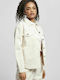 Urban Classics TB4366 Women's Short Jean Jacket for Spring or Autumn White