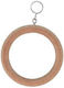 Kerbl Ring Swing Παιχνίδι Κούνια για Κλουβί Πτηνών από Ξύλο 10x10εκ.