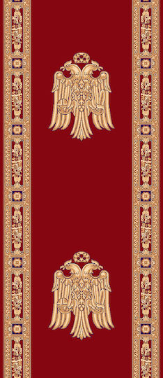 Isexan Church Carpet Corridor Orthodoxia With Closed Wings 40-8001-7000
