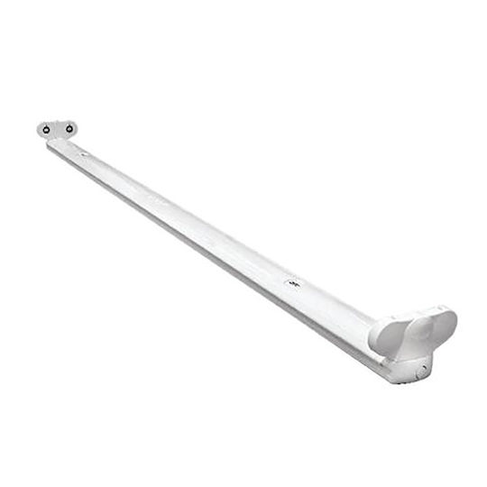 Fos me Lighting Batten with 2 Slots for LED Lamps T8 150cm