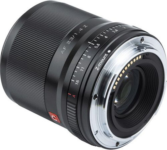 Viltrox Crop Φωτογραφικός Φακός AF 23mm f/1.4 Wide Angle για Nikon Z Mount Μαύρος