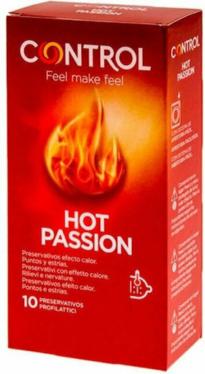 Control Feel Make Feel Prezervative Hot Passion 10 buc 53mm Natural