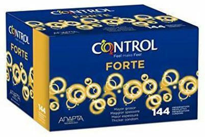 Control Feel Make Feel Προφυλακτικά Forte 144τμχ 54mm Natural