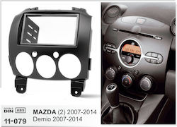 Πρόσοψη 2 Din για Mazda 2 2007-2014