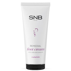SNB Remedial Ενυδατική Κρέμα Ποδιών με Ουρία 75ml