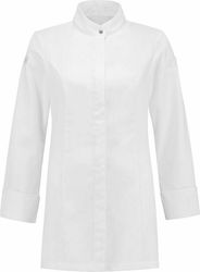 Le Nouveau Chef Coat Chef Female White with Lon...