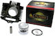Fuego Racing Motorcycle Pistons & Cylinders Set 50mm 50mm Cylinder Piston Set Honda C100