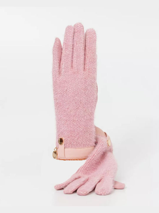 Fragola GL-05 Ροζ Γυναικεία Μάλλινα Γάντια