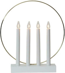 Eglo Christmas White Electric Candle