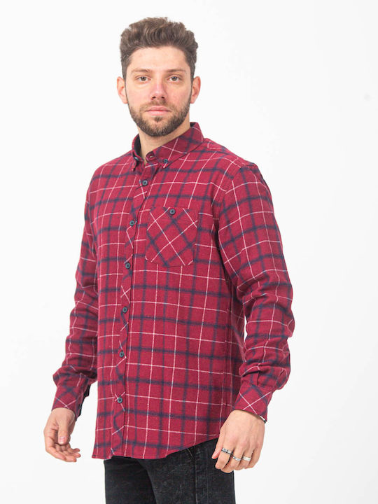 Men's Shirt Plaid Flannel Shirt