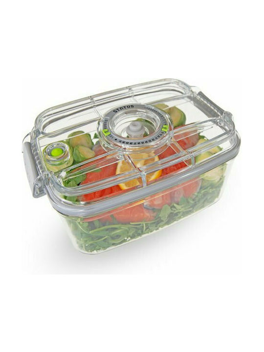 Status Set 1pcs Containers General Use with Airtight Lid Plastic