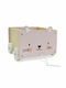 Ecotoys Детска кутия за съхранение Eco Розов 24x26x6см 1бр
