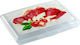 Hega Hogar Plastic Lunch Box Transparent 1000ml