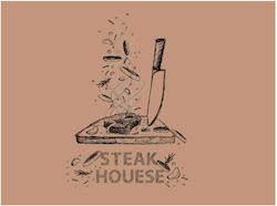 Krinos Steakhouse Platz Matten Braun 30x40cm. 500Stück
