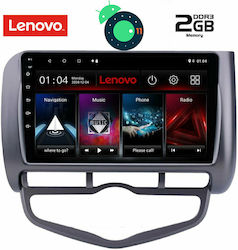 Lenovo Car-Audiosystem für Honda Jazz Audi A7 2002-2008 mit Klima (Bluetooth/USB/AUX/WiFi/GPS/Apple-Carplay) mit Touchscreen 9" DIQ_LVB_4210CL