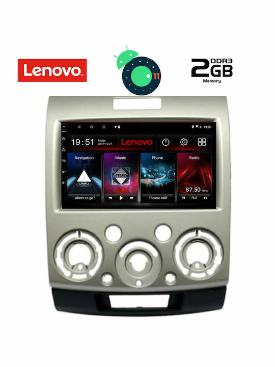 Lenovo Sistem Audio Auto pentru Audi A7 Ford Vânător Mazda BT-50 2006-2011 (Bluetooth/USB/AUX/WiFi/GPS/Apple-Carplay/Partitură) cu Ecran Tactil 9" DIQ_LVB_4170