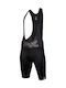 4F Pantaloni de ciclism cu bretele Negru