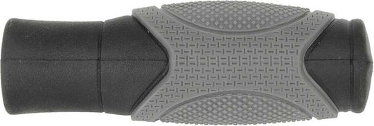 M-Wave Fat Boy 410201 Χειρολαβές Ποδηλάτου σε Μαύρο Χρώμα 125mm από καουτσούκ