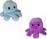 Plush Reversible Octopus Emotional 20 cm