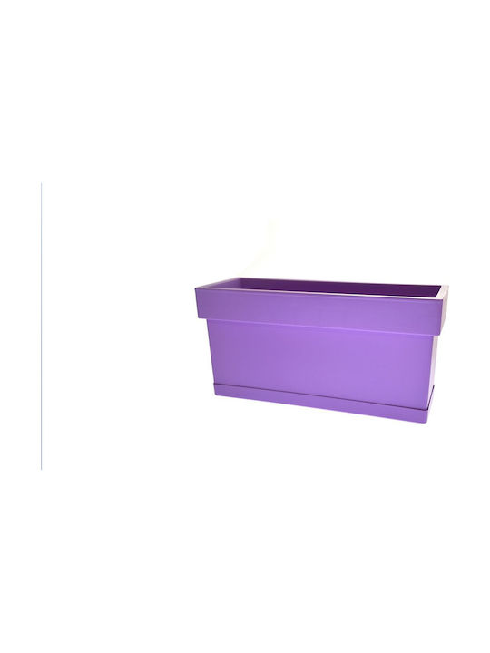 Viomes Linea 821 Planter Box 38x17cm în Culoare Violet
