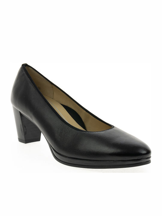 Ara 12-13436 Leder Pumps mit Chunky mittelhohem...