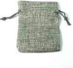 Pungă de ambalare pânză de sac 90x70mm/50 buc Gri