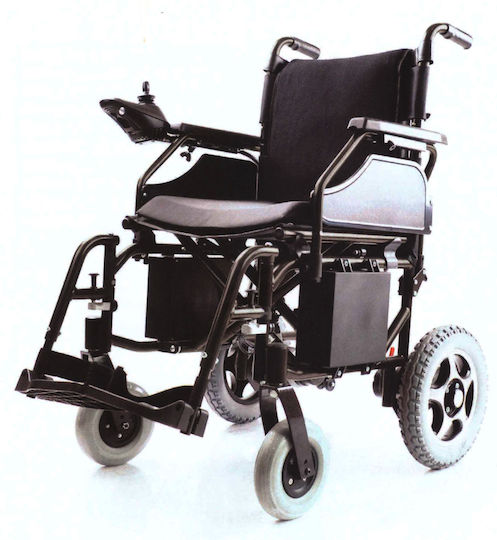 Mobiak Hermes II Elektrisch Rollstuhl 12" Klappbarer Elektrisch Rollstuhl 0811315 Graues