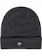 Beanie Ανδρικός Σκούφος Πλεκτός σε Μαύρο χρώμα
