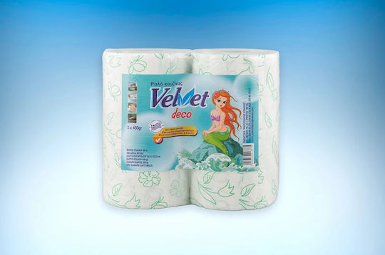 Velvet Prosoape de Bucătărie 2 Rulouri (450gr/Rulou)