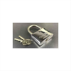 Cisa Steel Padlock Brass with Key 40mm 1pcs