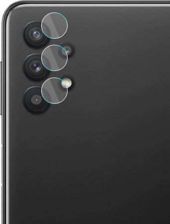 Προστασία Κάμερας Tempered Glass Λευκό για το Galaxy A32 4G
