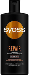 Syoss Repair Shampoos Wiederaufbau/Ernährung für Trockenes Haar 1x440ml