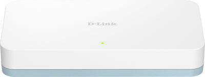 D-Link DGS-1008D v1 Negestionat L2 Switch cu 8 Porturi Gigabit (1Gbps) Ethernet